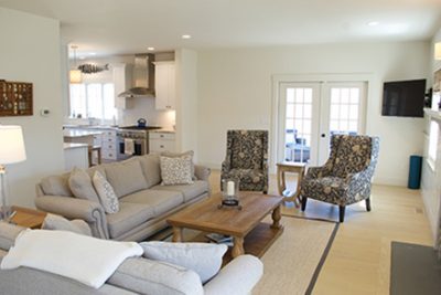 Charles Neck, West Tisbury - Living Room View 2