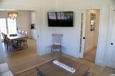 Charles Neck, West Tisbury - Living Room Television