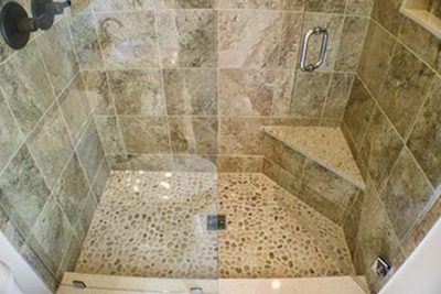 June Ave, Oak Bluffs - View of Shower Floor