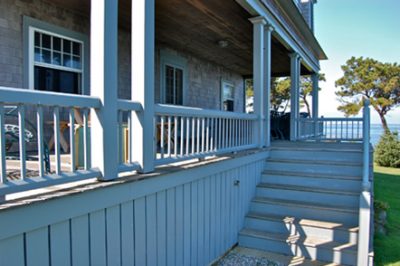 Main St. West Chop - Porch Stairs